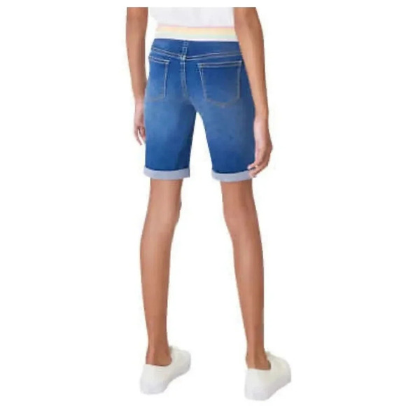 VIGOSS 2 pk Youth Girl's Bermuda Short with Knit Waistband - Picture 6 of 14